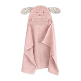 Mon Ami "Faith" Bunny Hooded Towel (Pink)