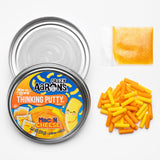 Crazy Aarons Mac N Cheese Mix It Full Size 4" Thinking Putty