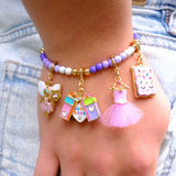 CHARM IT! Gold Ballet Tutu Charm