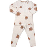 Oh Baby! Blush Daisies L/S 2pc Set (Sand)