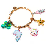 CHARM IT! Gold Glitter Starfish