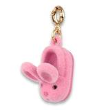 CHARM IT! Gold Furry Bunny Slipper Charm