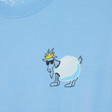 Goat USA Snowball L/S Tee - Carolina Blue