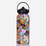 GOAT USA Sticker Mashup Water Bottle