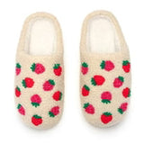 Living Royal Big Kids Strawberry Slippers