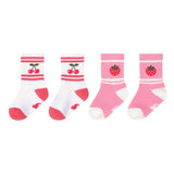 Huxbaby Strawberry & Cherry Socks (2pk)