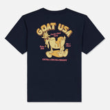 Goat USA - Kid's Mac & Cheese T Shirt - Navy