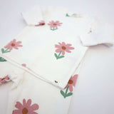 Oh Baby! Picking Daisies Print 2pc Set (Cream)