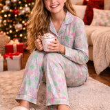 Tweenstyle Loungewear Set - Ornaments Print