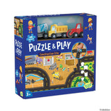 Peaceable Kingdom Puzzle And Play: Construction Site