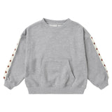 Rylee & Cru Pouch Pocket Crew Set -  Heathered Dusty Blue