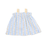 Angel Dear Odalys Floral Stripe - Top With Bows And Ruffle Leg Bloomer