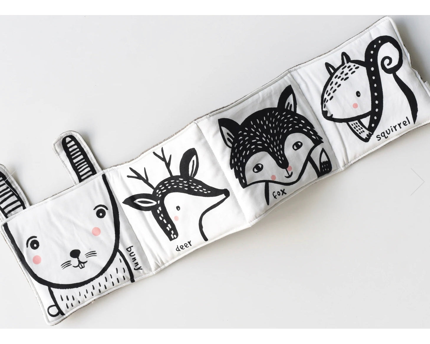 Wee Gallery Friendly Faces in the Forest Soft Book - hip-kid