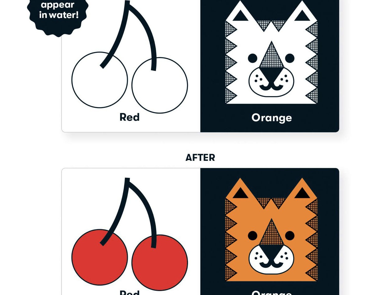 What Color Am I? Color Magic Bath Book - hip-kid