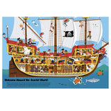 Magnetology: Pirates (45 magnetic pieces) - hip-kid