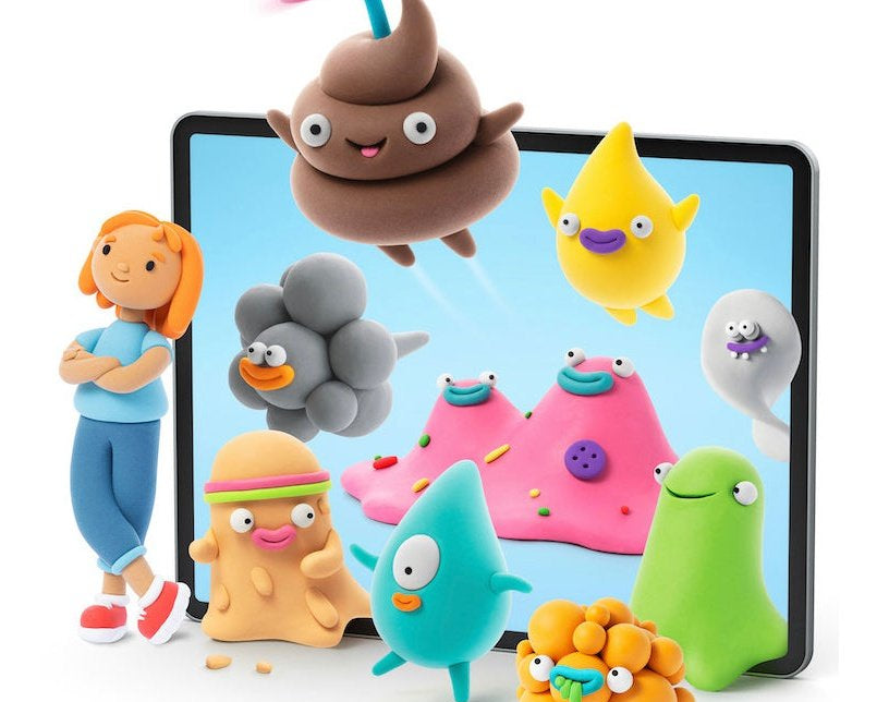 Fatbrain Hey Clay - Poop Oops Air-Dry Clay - hip-kid