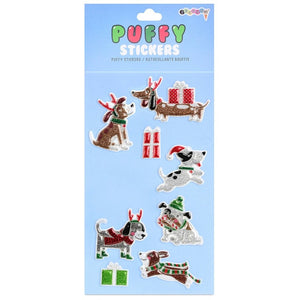 Iscream Snow Dog Puffy Stickers - hip-kid