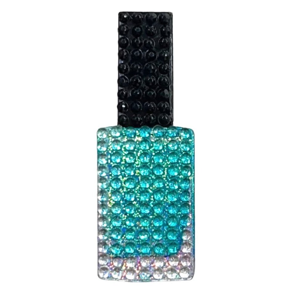 Sticker Beans Terez Blue Nail Polish - hip-kid