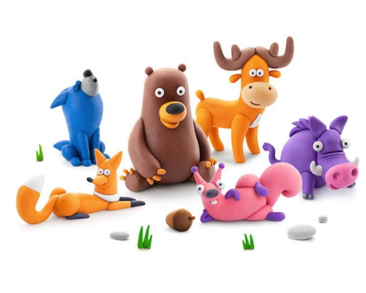 Fatbrain Hey Clay - Forest Animals - hip-kid