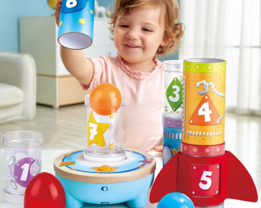 Hape Rocket Ball Air Stacker - hip-kid
