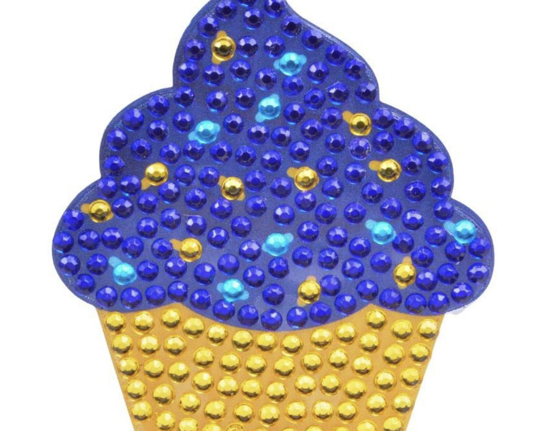 Sticker Beans - Blue Cupcake - hip-kid
