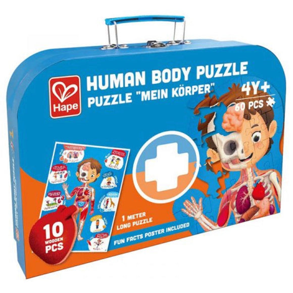 Hape Human Body Puzzle - hip-kid