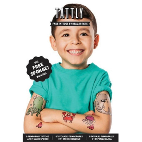Tattly Tattoo Set - Sea Life - hip-kid