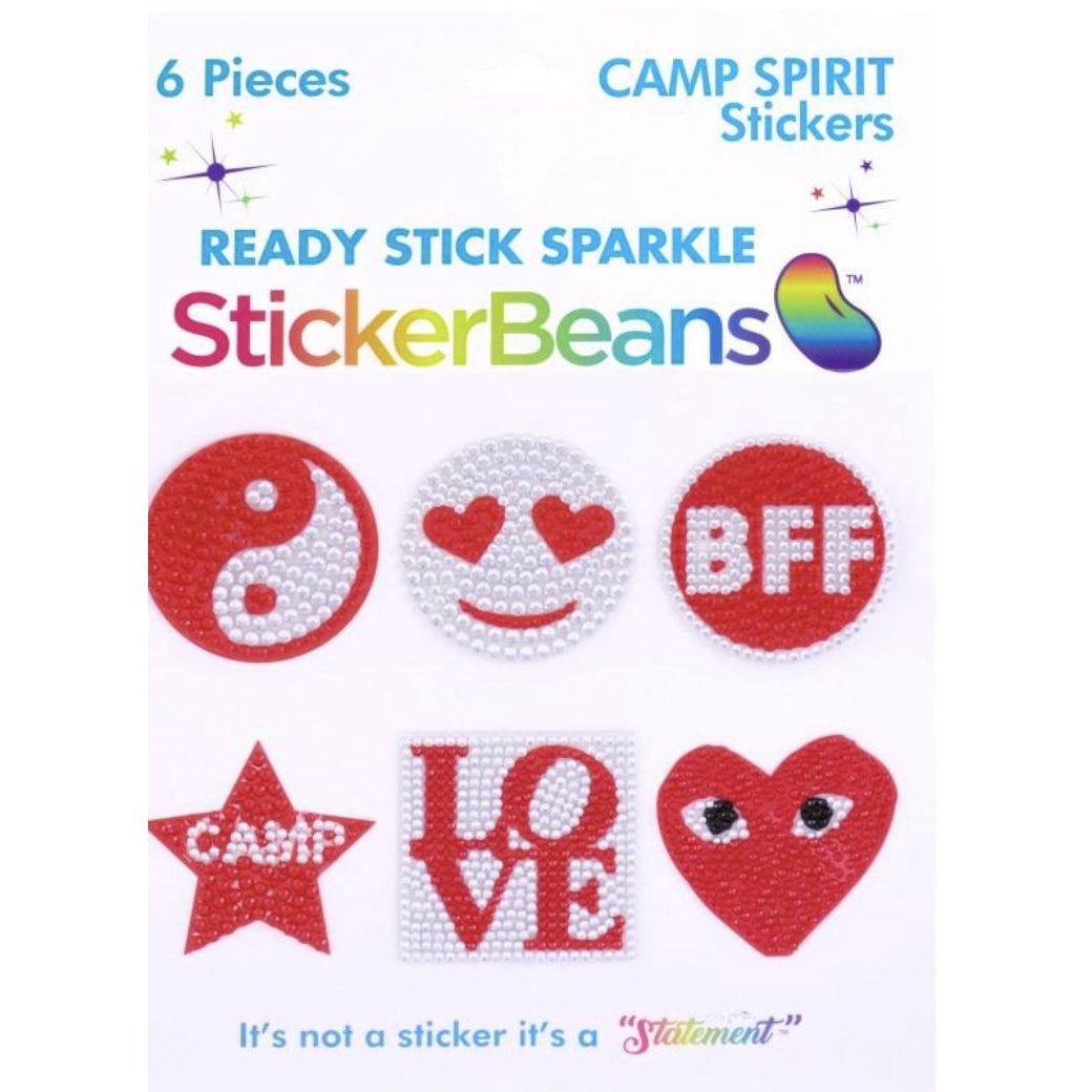 Sticker Beans - Red Camp Spirit - hip-kid