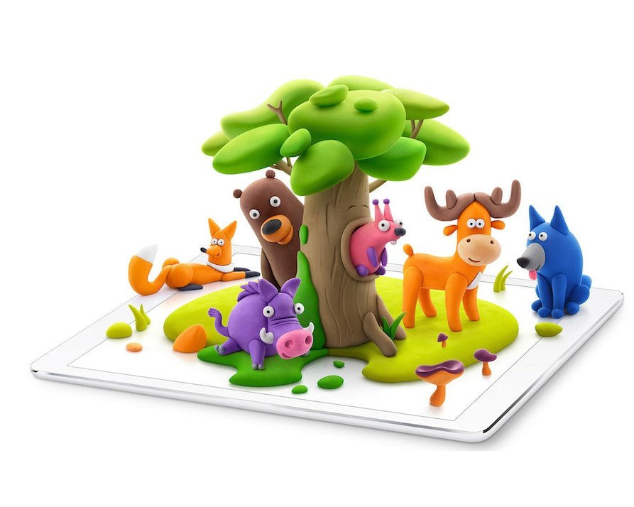 Fatbrain Hey Clay - Forest Animals - hip-kid