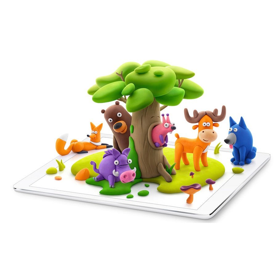 Fatbrain Hey Clay - Forest Animals - hip-kid