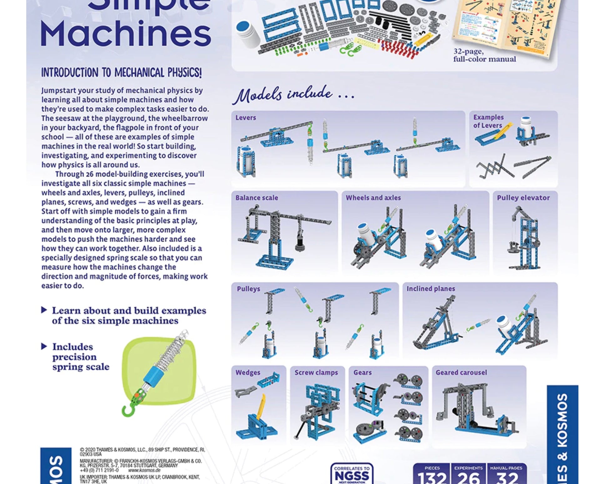 Thames & Kosmos Simple Machines - Stem Experiment Kit - hip-kid