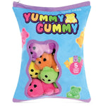 Iscream Yummy Gummies Packaging Fleece Plush - hip-kid