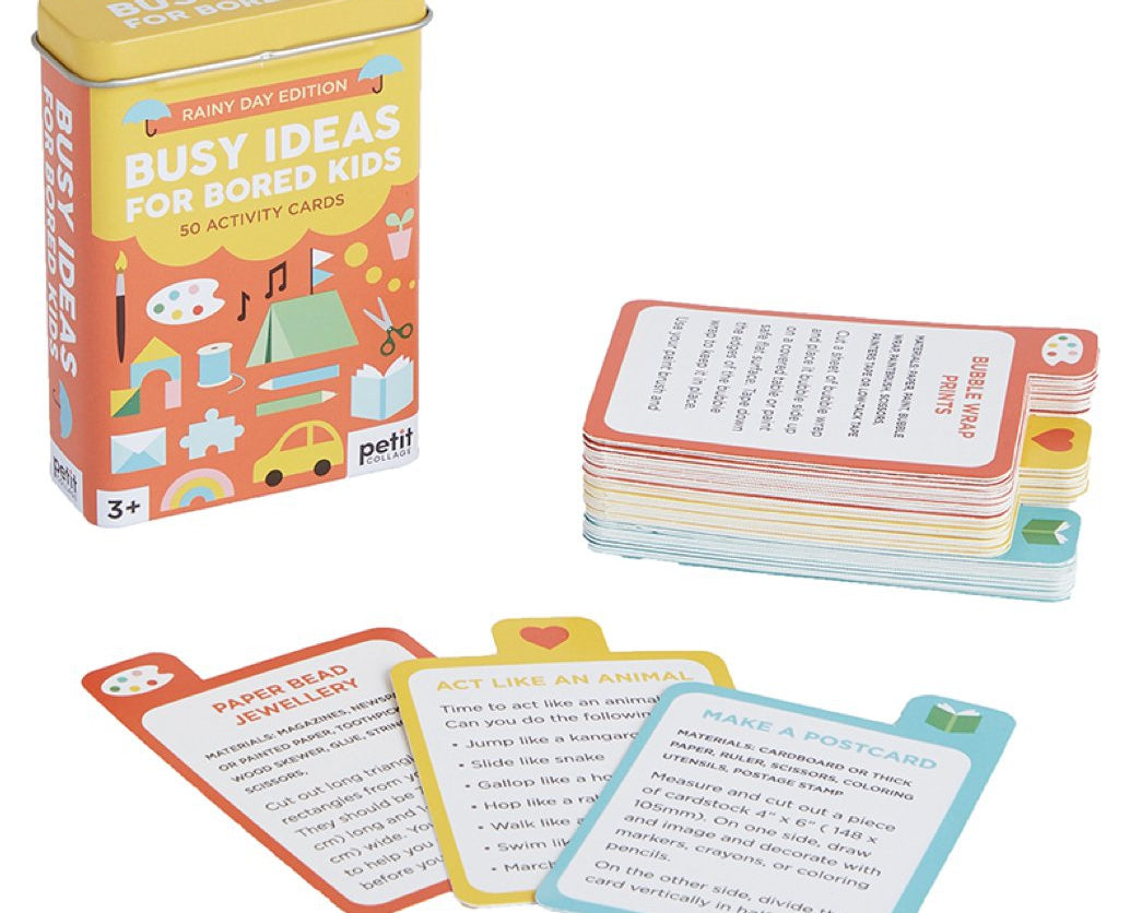 Petit Collage Busy Ideas For Bored Kids - Rainy Day - hip-kid