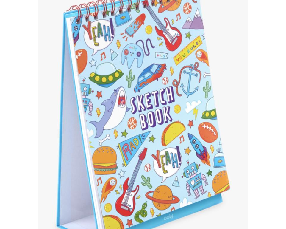 OOLY sketch and show awesome doodles sketchbook - hip-kid