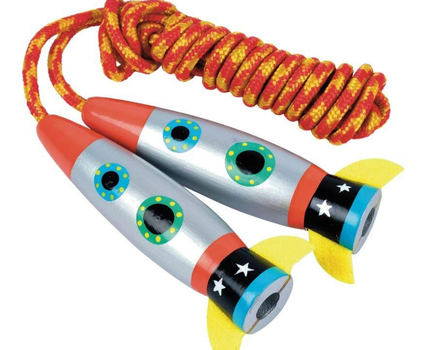 Floss and Rock Rocket Ship Skipping Rope (Jump Rope) - hip-kid