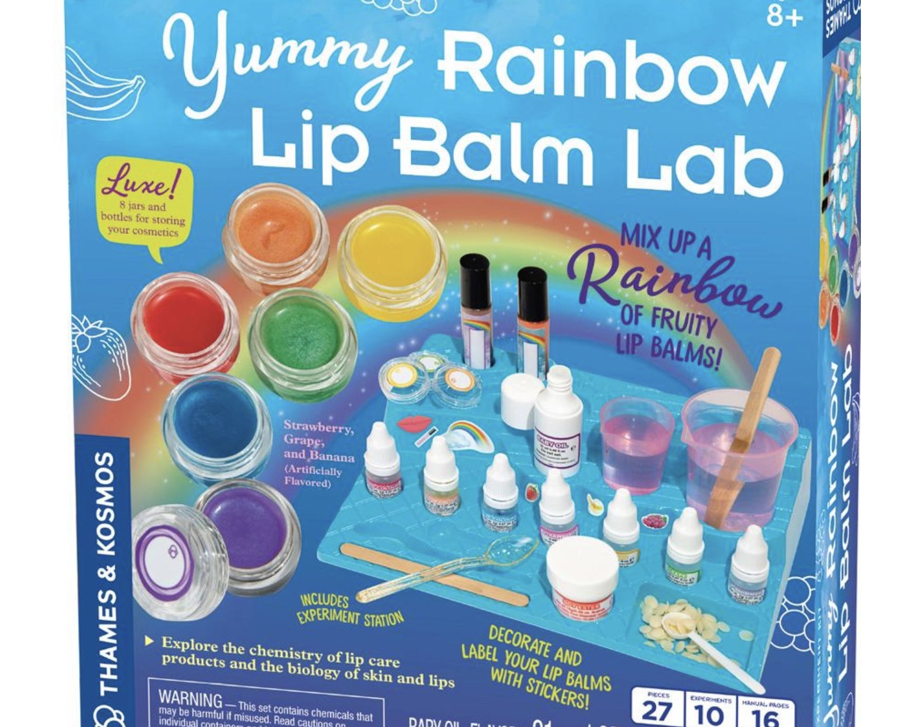 Thames & Kosmos Yummy Rainbow Lip Balm Lab - hip-kid