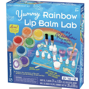 Thames & Kosmos Yummy Rainbow Lip Balm Lab - hip-kid