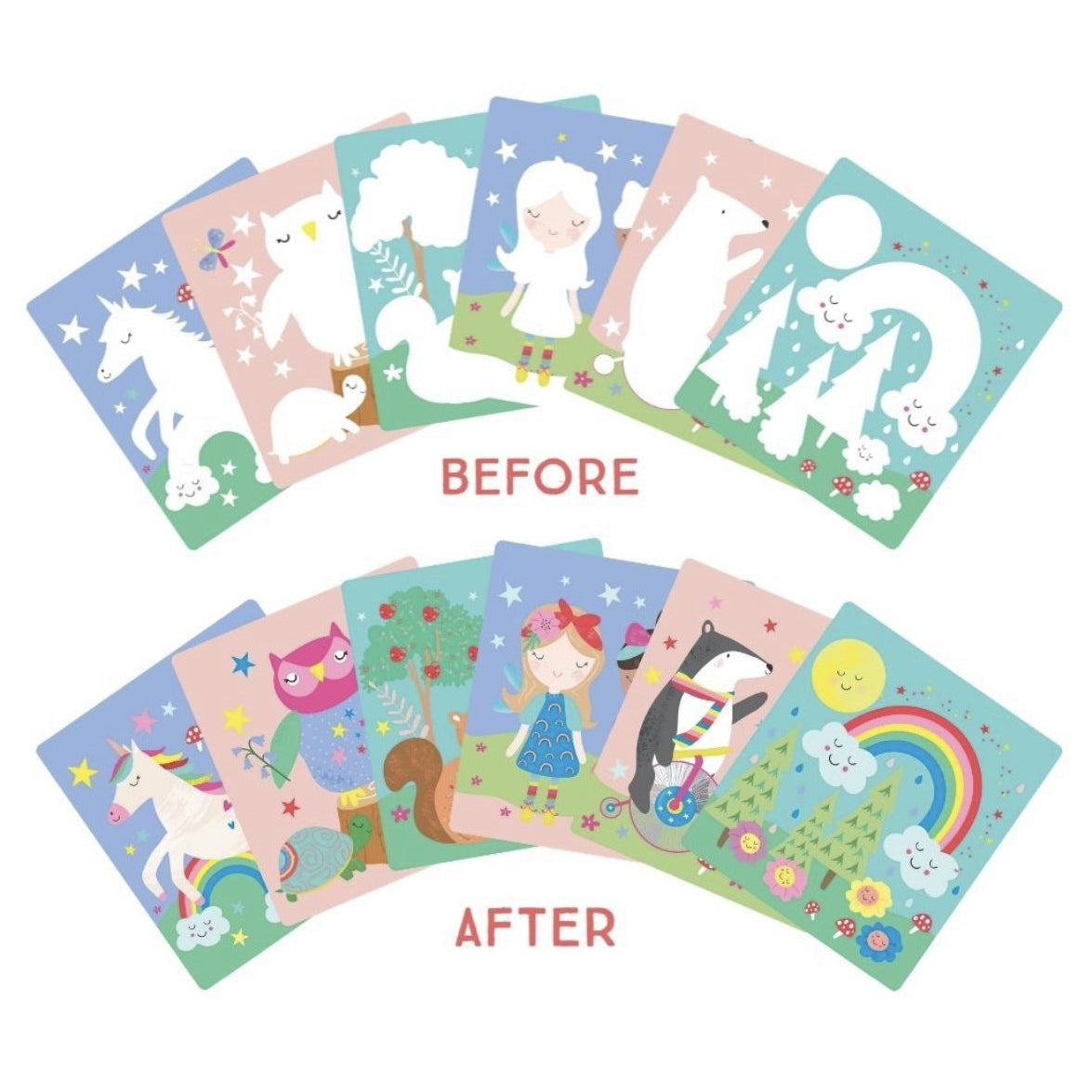 Floss & Rock Rainbow Fairy Waterpad Flip Book - hip-kid