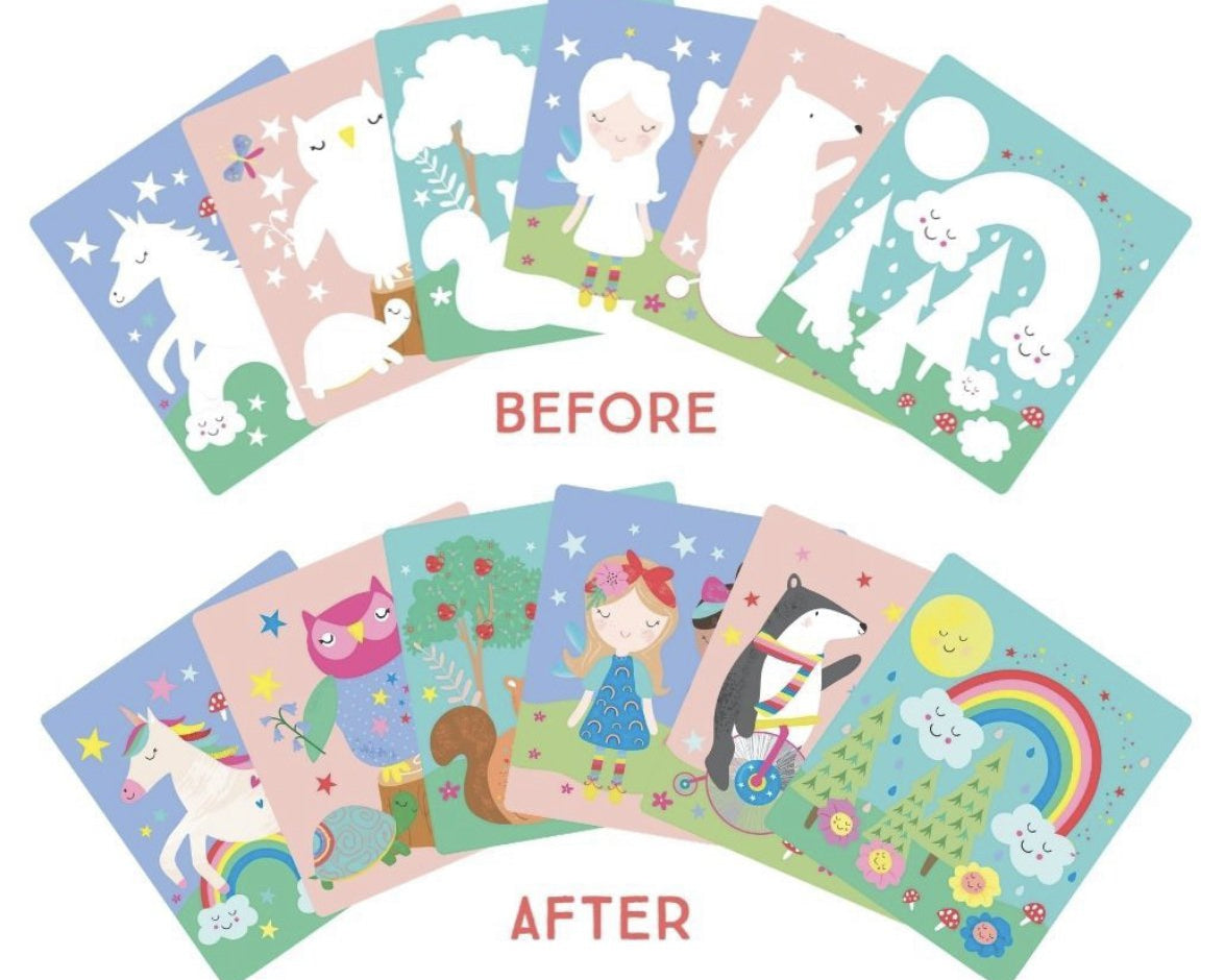 Floss & Rock Rainbow Fairy Waterpad Flip Book - hip-kid