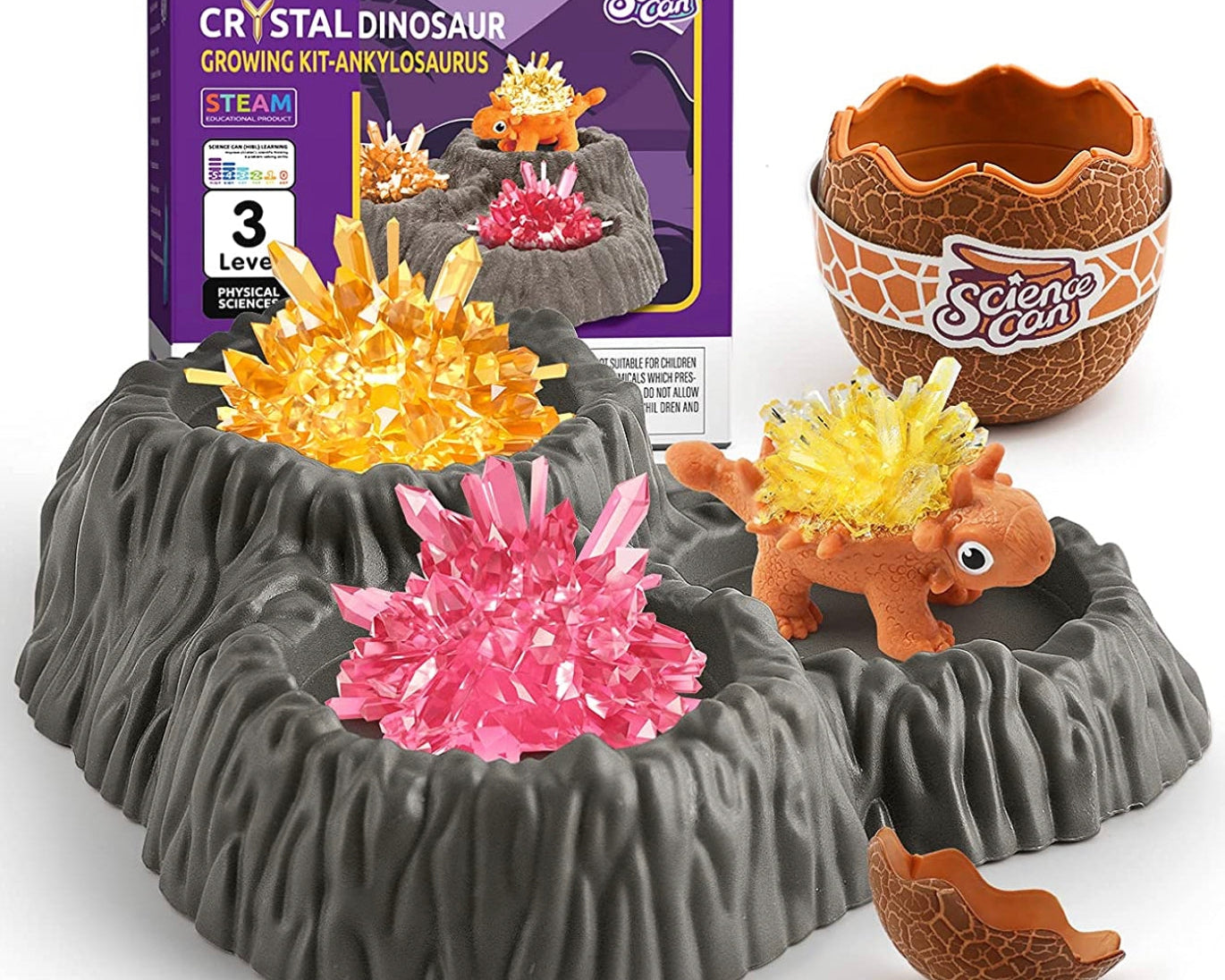 Science Can Crystal Dinosaur Growing Kit - hip-kid
