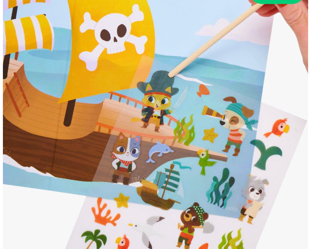 OOLY Set The Scene Transfer Sticker Magic - Ocean Adventure - hip-kid