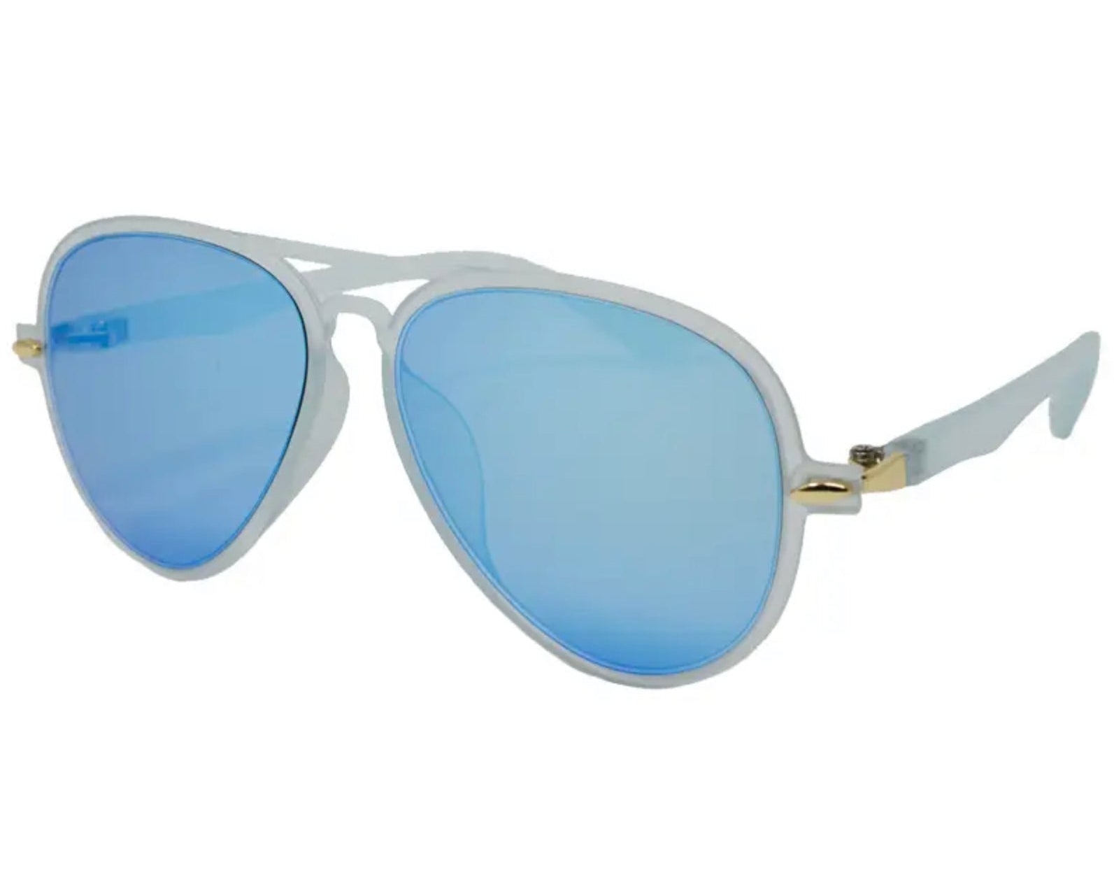 Zomi Gems - Cool Blue Aviator Sunglasses - hip-kid