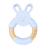 Three Hearts Bunny Ear Teether - hip-kid
