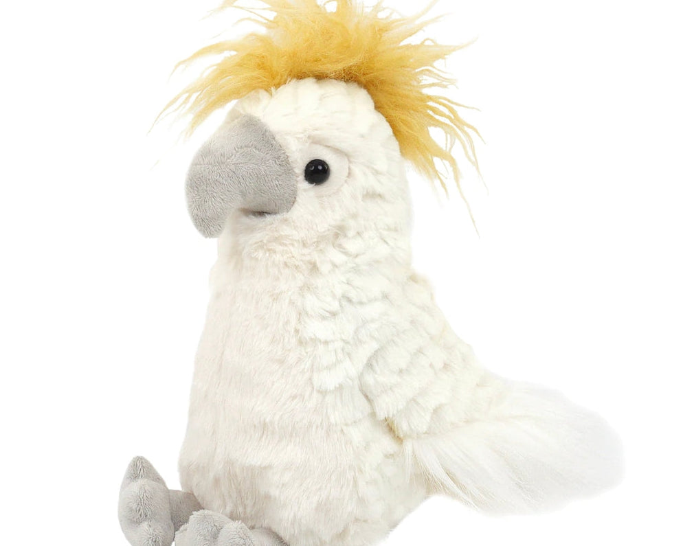 Mon Ami “Tallulah” The Cockatoo Plush Stuffed Animal - hip-kid