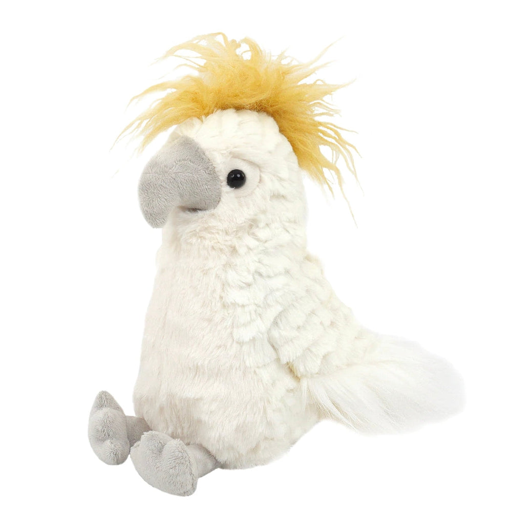 Mon Ami “Tallulah” The Cockatoo Plush Stuffed Animal - hip-kid