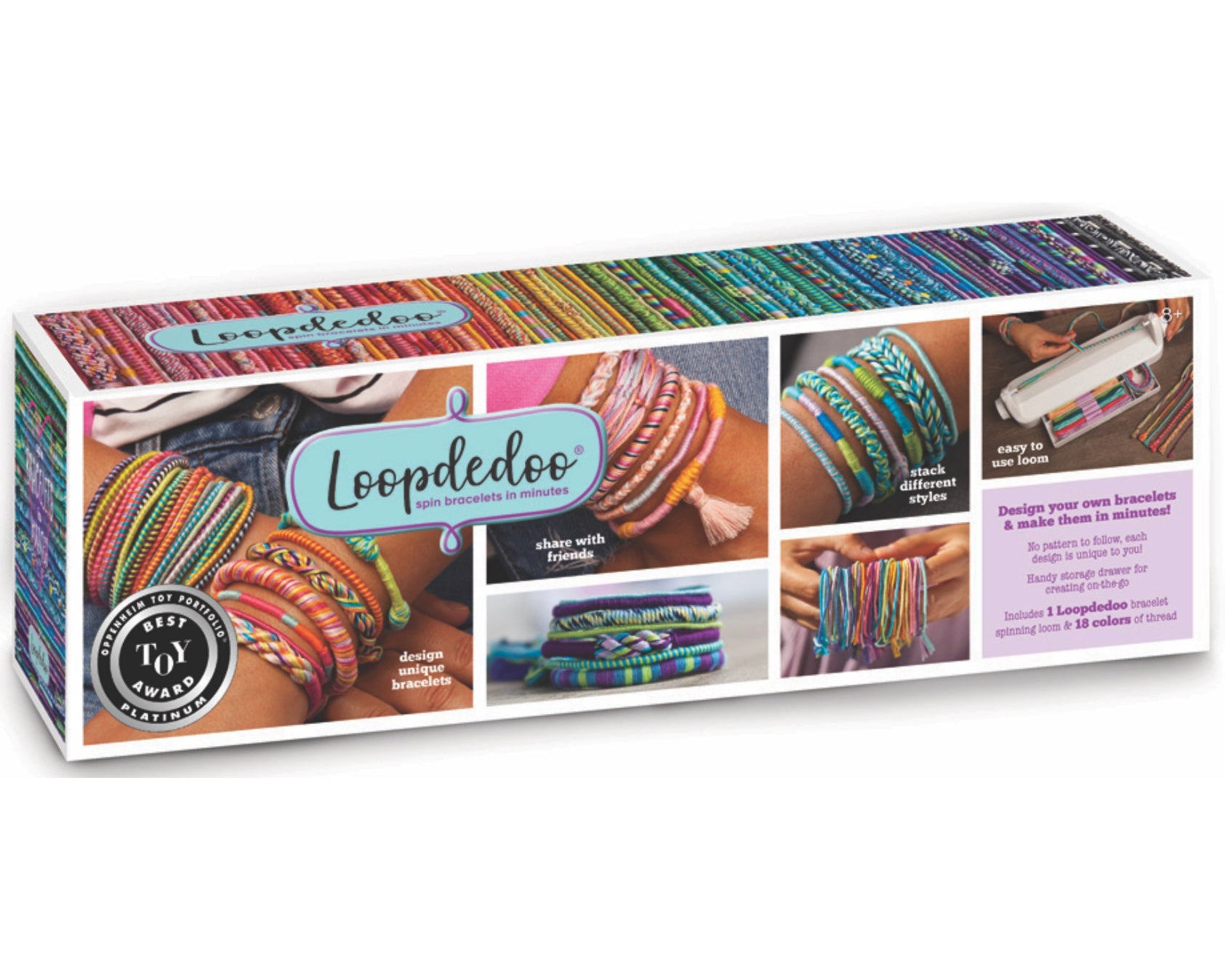Ann Williams Loopdedoo Spinning Loom Kit - hip-kid