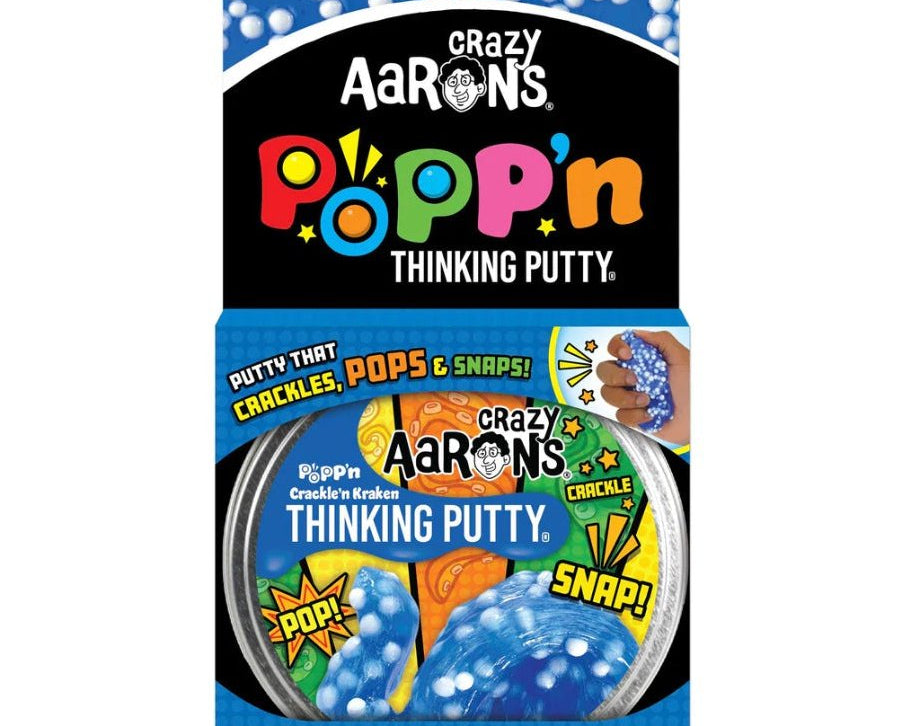 Crazy Aaron's Crackl’n Kracken Thinking Putty Tin - hip-kid