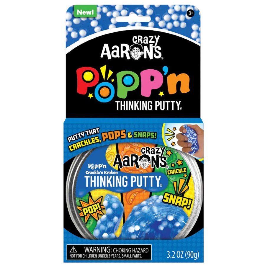 Crazy Aaron's Crackl’n Kracken Thinking Putty Tin - hip-kid