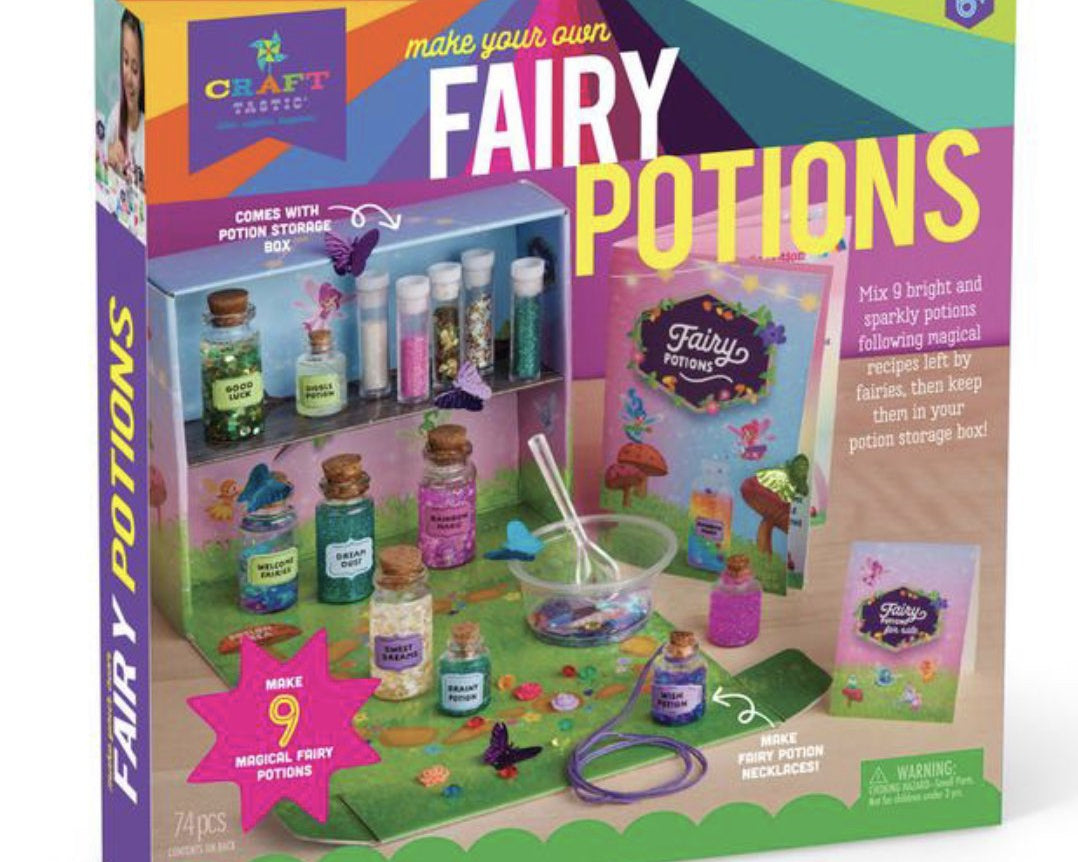 Craft-tastic Make Your Own Fairy Potions - hip-kid