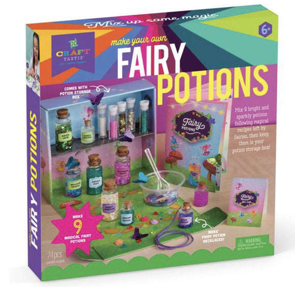 Craft-tastic Make Your Own Fairy Potions - hip-kid